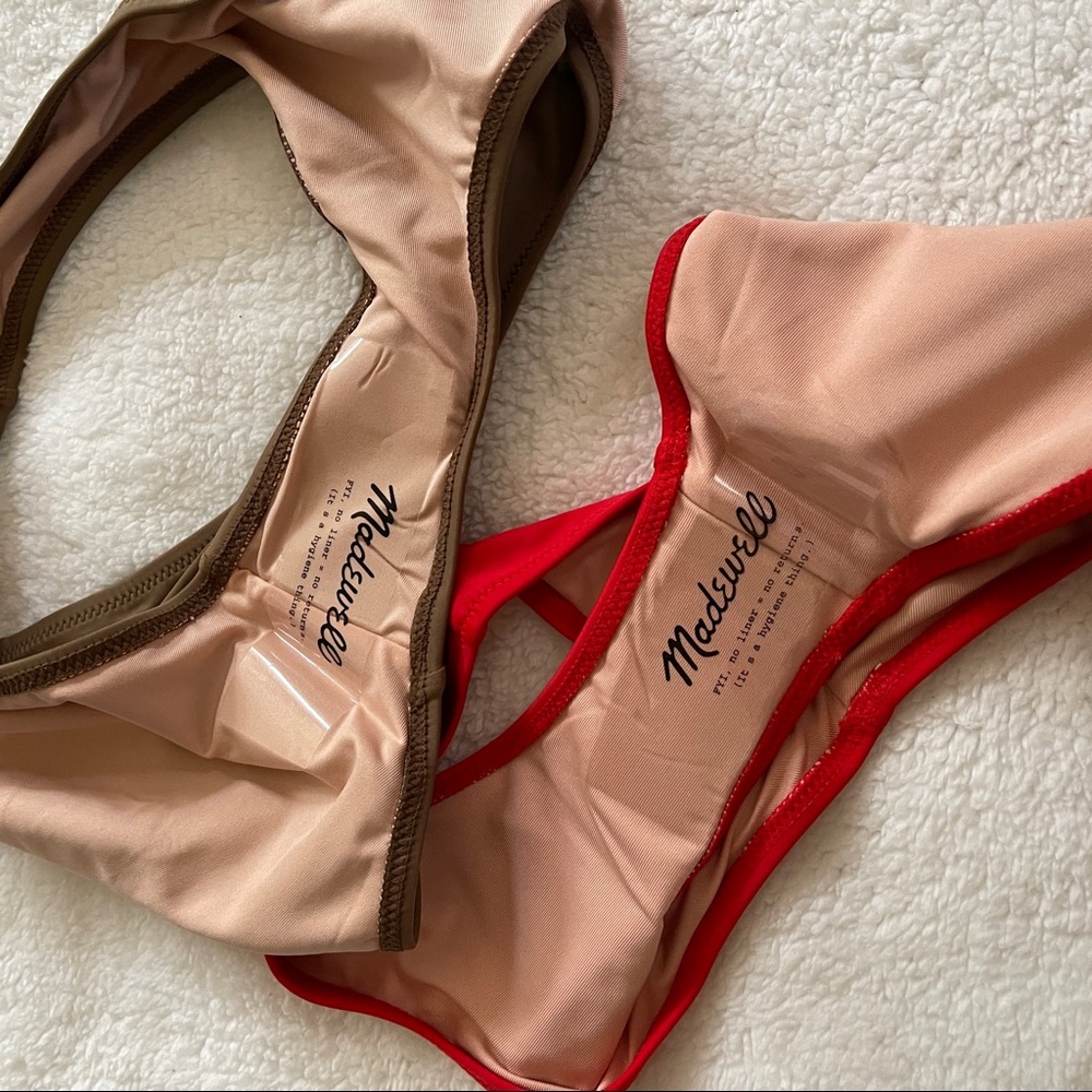 Madewell two pack bikini bottom - Picture 5 of 10